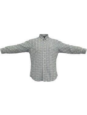 UNTUCKit Sardinia Shirt Mens XL Blue Plaid Performance Stretch Button Down